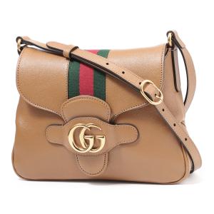 グッチ GUCCI メッセンジャーバッグ GGマーモント ショルダーバッグ ブラウン レディース 648934-1u1mt-9793｜mb-y