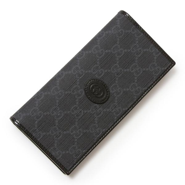 グッチ GUCCI 長財布 ARIA GG Supreme ブラック メンズ 672947-92tc...