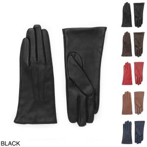 GUCCI（グッチ） レザーグローブ 手袋 GGロゴ 黒(66442) : 堀田商事