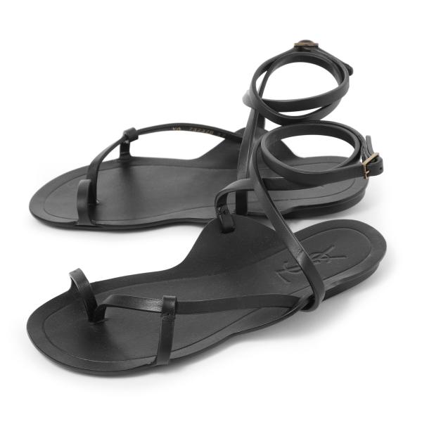 サンローラン SAINT LAURENT サンダル ISLA FLAT SANDALS フラットサン...