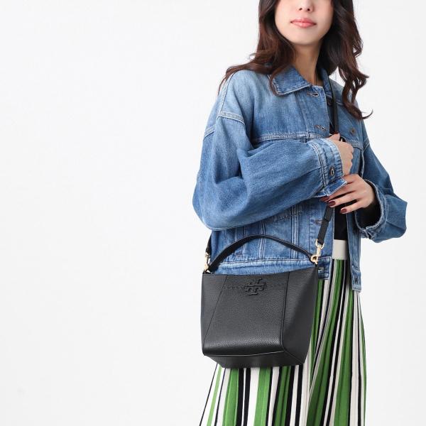 トリーバーチ TORY BURCH バケットバッグ 2WAY MCGRAW SMALL BUCKET...