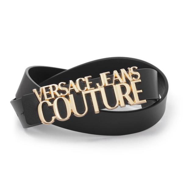 ヴェルサーチェ VERSACE JEANS COUTURE ベルト ブラック メンズ 75ya6f0...