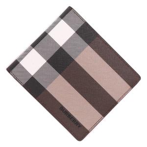 バーバリー BURBERRY 2つ折り財布 小銭入れ付き ブラウン メンズ 8036668-darkbirchbrown