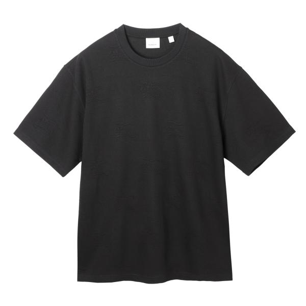 バーバリー BURBERRY クルーネックTシャツ WILLESDEN ブラック メンズ 80700...