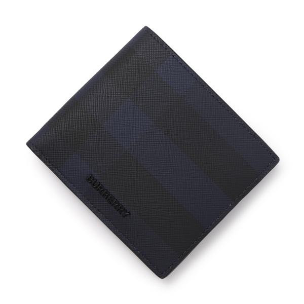 バーバリー BURBERRY 2つ折り財布 小銭入れ付き CHECK BIFOLD COIN WAL...