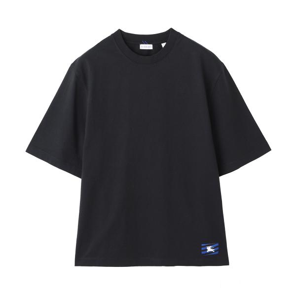 バーバリー BURBERRY クルーネックTシャツ ブラック メンズ 8080814-black