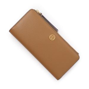 トリーバーチ TORY BURCH 長財布 小銭入れ付き ROBINSON ブラウン レディース 89049-202｜mb-y