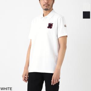 MONCLER☆モンクレール☆ポロシャツ☆Mサイズ MONCLER モンクレール ポロシャツ 8A00015 999ブラック メンズ