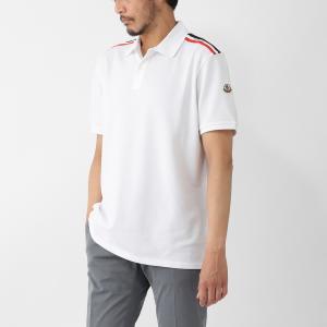 モンクレール　ポロシャツ　ロゴ　ホワイト　Mサイズ　白　MONCLER 楽天市場】モンクレール MONCLER ポロシャツ ホワイト メンズ
