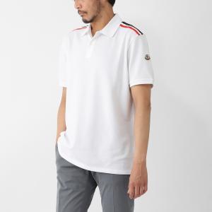 モンクレール MONCLER ポロシャツ ホワイト メンズ 8a00020-89a16-002｜mb-y