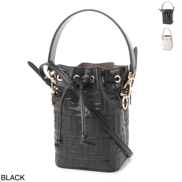 フェンディ FENDI バケットバッグ 2WAY MINI MON TRESOR ショルダーバッグ ...