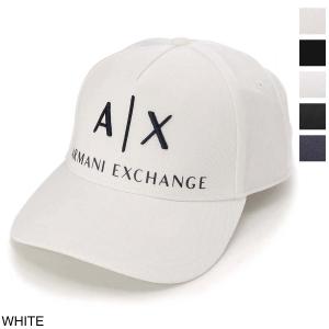 アルマーニエクスチェンジ ARMANI EXCHANGE ベースボールキャップ CORP LOGO HAT メンズ 954039-cc513-10｜mb-y