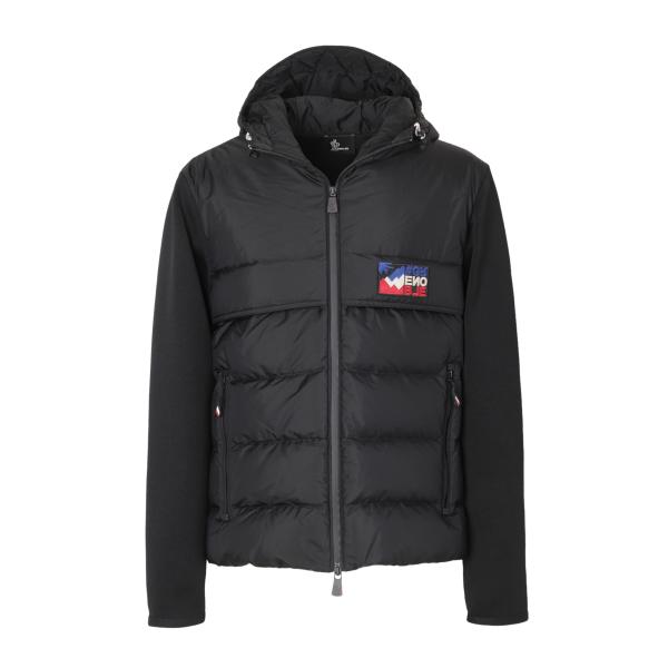 モンクレール グルノーブル MONCLER GRENOBLE ダウン切り替え ジップアップ カーディ...