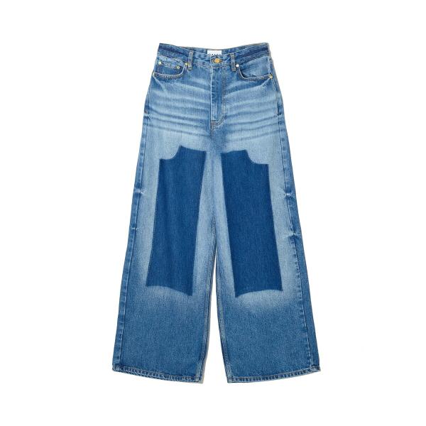 Ganni Ganni LIGHT WEIGHT DENIM BAGGY パンツ