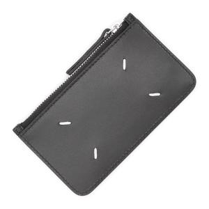 メゾンマルジェラ Maison Margiela カードケース CARD HOLDER ZIP EW ブラック メンズ sa1vx0008-p4745-t8013