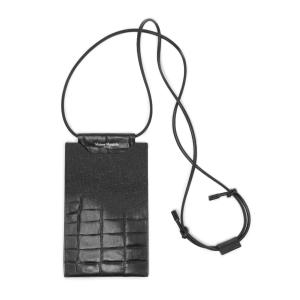 メゾンマルジェラ Maison Margiela フォンホルダー PHONE NECK POUCH ブラック メンズ sa2vz0001-p5490-t8013｜mb-y