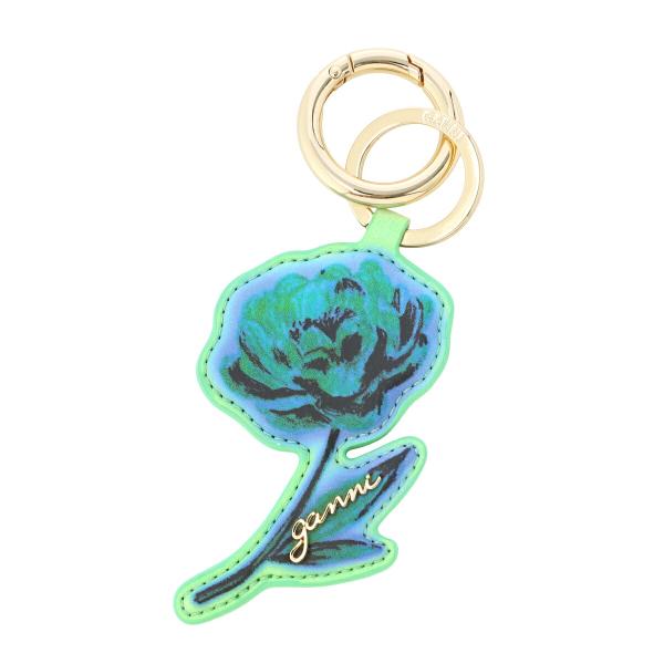 Ganni Ganni FLOWER KEYRING キーケース