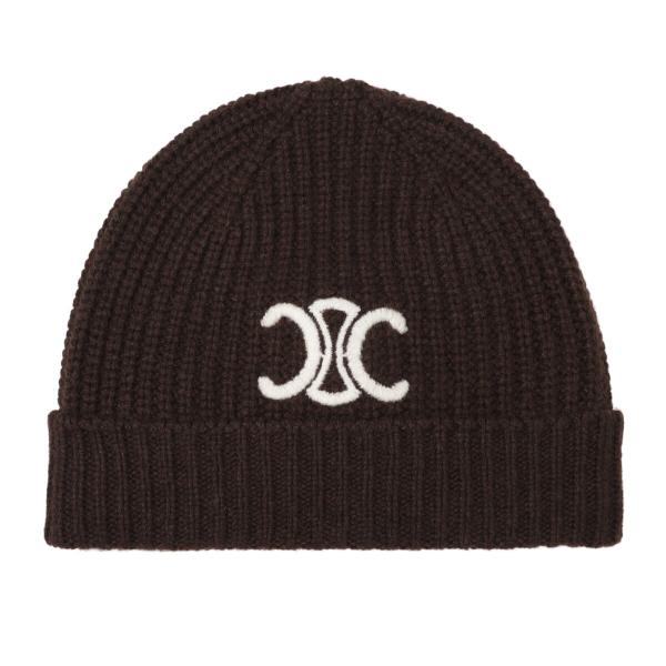 CELINE Celine TRIOMPHE BEANIE 帽子