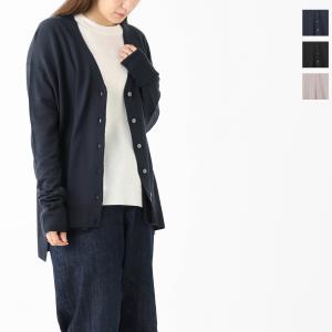 ジョンスメドレー JOHN SMEDLEY Vネック カーディガン ALINA 30ゲージ レディース alina-midnight｜mb-y