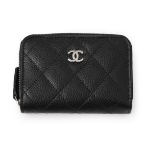 CHANEL シャネル カードケース レディース ブラック AP0214
