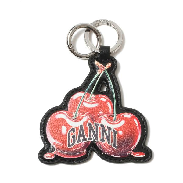 Ganni Ganni CHERRY KEYRING キーケース