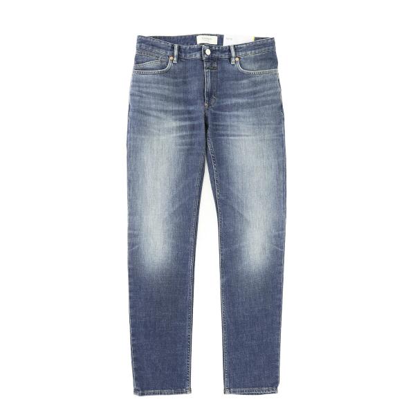 クローズド CLOSED ジップフライジーンズ Unity Slim ブルー メンズ