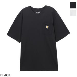 カーハート Carhartt クルーネックTシャツ HEAVYWEIGHT SHORT SLEEVE POCKET メンズ k87-blk-black｜mb-y