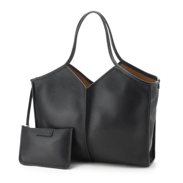 ヘリュー HEREU トートバッグ CALELLA SQUARED MEDIUM GRAINY カレ...