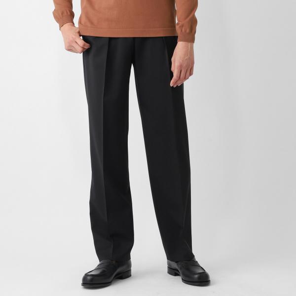 ブリリア BRIGLIA 1949 ツープリーツ スラックス CITYS EASY FIT ウールパ...