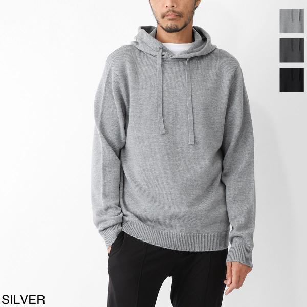 ジョンスメドレー JOHN SMEDLEY ニット パーカ COZEN エクストラファインメリノウー...