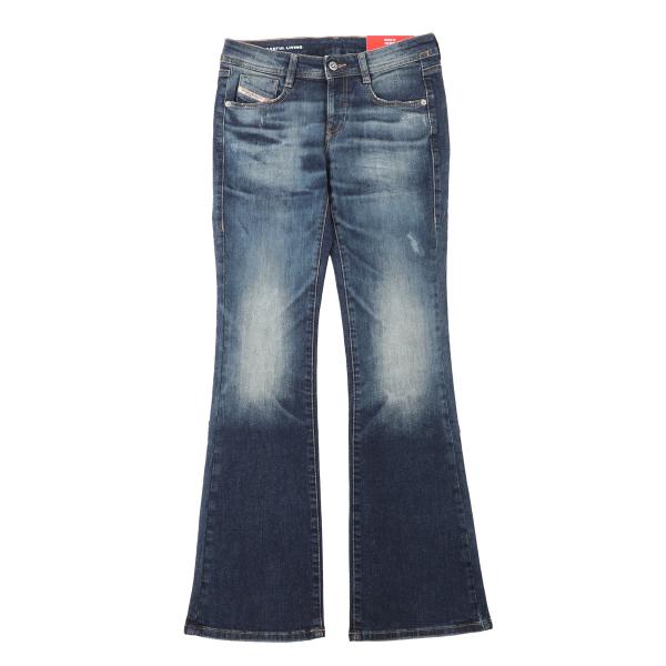 ディーゼル DIESEL ジップフライジーンズ D-ARRY-J ブーツカット フレアデニムパンツ ...