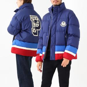 モンクレール MONCLER ダウンジャケット 8 MONCLER PALM ANGELS DENNENY ブルー メンズ レディース denneny-1a00009-m2581-p74｜mb-y