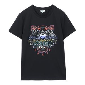 ケンゾー KENZO クルーネックTシャツ ブラック メンズ f962ts8134ye-99｜mb-y