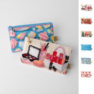 sanrio ハローキティ フェイラー フリルポーチ（リボン