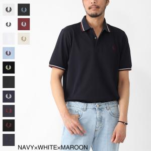 FRED PERRY（フレッドペリー） 英国製 ティップラインポロシャツ M12