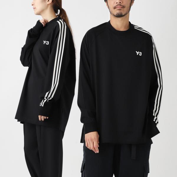 ワイスリー Y-3 クルーネック 長袖Ｔシャツ 3S LS TEE ブラック メンズ レディース h...