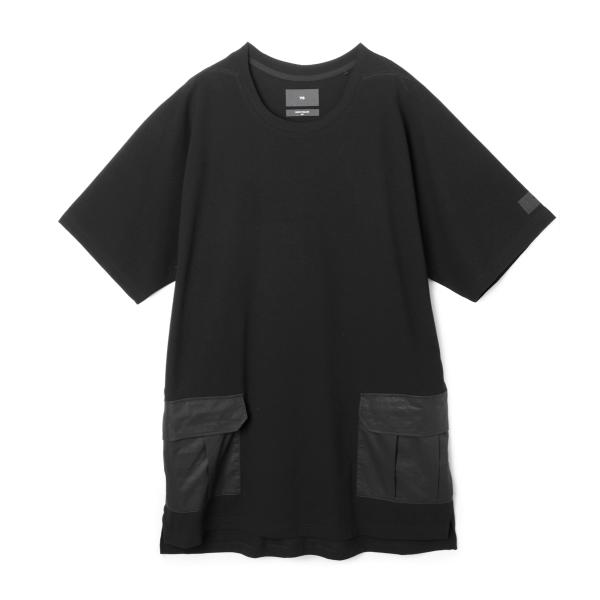 ワイスリー Y-3 クルーネックTシャツ POCKET SS TEE ブラック メンズ レディース ...