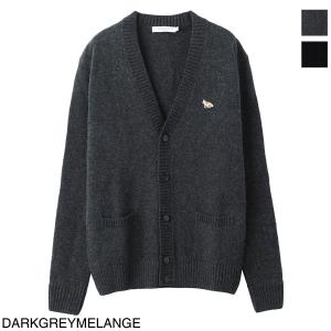 maison kitsune FOX PATCH ニット カーディガン M | tspea.org