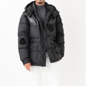 モンクレール MONCLER ダウンジャケット HYOSERIS 大きいサイズあり ブラック メンズ hyoseris-1a00119-54a81-999｜mb-y