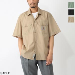 カーハート ワークインプログレス Carhartt WIP 半袖シャツ S/S CRAFT SHIRT メンズ i033023-1yfxx-park｜mb-y