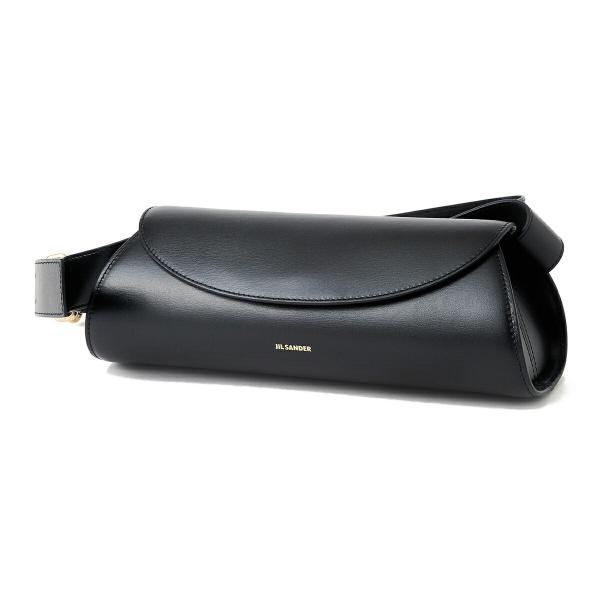 ジルサンダー JIL SANDER ショルダーバッグ CANNOLO SMALL カンノーロ ブラッ...