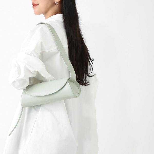 ジルサンダー JIL SANDER ショルダーバッグ CANNOLO SMALL グリーン レディー...