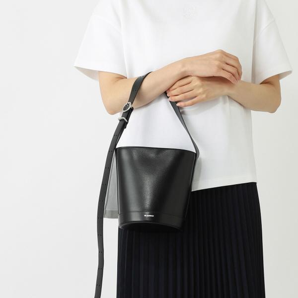 ジルサンダー JIL SANDER ショルダーバッグ CANNOLO BUCKET バケットバッグ ...