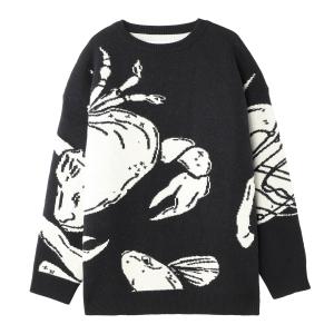 HERMES（エルメス） 極美品▽HERMES 23SS レイヤードデザイン クルー