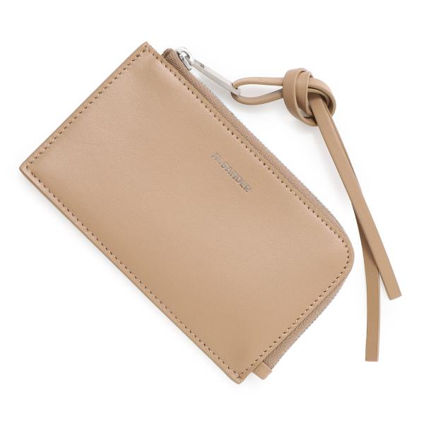 ジルサンダー JIL SANDER カードケース GIRO ENVELOPE EW ブラウン メンズ...