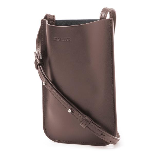 ジルサンダー JIL SANDER フォンケース フォンホルダー ブラウン メンズ j25vl000...