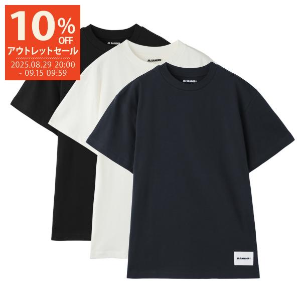 ジルサンダー JIL SANDER クルーネックTシャツ マルチカラー レディース j40gc000...