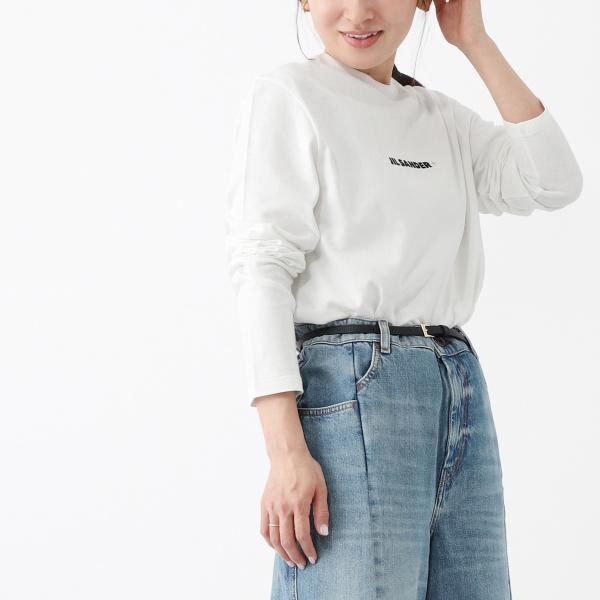 ジルサンダー JIL SANDER クルーネック 長袖Tシャツ LOGO T-SHIRT CN LS...