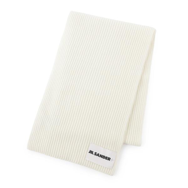 ジルサンダー JIL SANDER マフラー ホワイト メンズ j47zz0125-j14737-1...