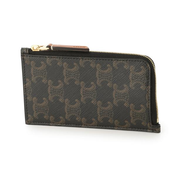 セリーヌ CELINE カードケース LONG ZIPPED CARD HOLDER TRIOMPH...
